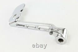 05 Harley Softail CHROME SLOTTED Brake Pedal Shift Lever Control Set