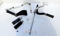 06-17 Harley Davidson FXD Dyna Wrinkle Black Chrome Aluminum Mid-Controls -Nice
