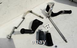 06-17 Harley Davidson FXD Dyna Wrinkle Black Chrome Aluminum Mid-Controls -Nice
