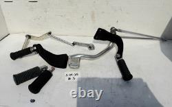 06-17 Harley Davidson FXD Dyna Wrinkle Black Chrome Aluminum Mid-Controls -Nice