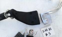 06-17 Harley Davidson FXD Dyna Wrinkle Black Chrome Aluminum Mid-Controls -Nice