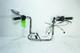 07 Harley Street Glide Touring Handlebars Left Right Switches Controls Bent 1241