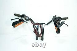 08 Harley Road Glide Touring OEM Handlebars Left & Right Switches Controls 1272