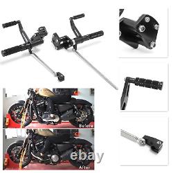 10 Forward Controls Peg Lever Linkage For Harley Sportster Iron 883 1200 14-23