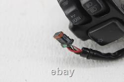 12-13 Harley Davidson Street Bob Wide Glide Left Control Module Switch