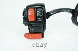 12 Harley Touring Electra Police OEM Left Turn Signal Headlight Switches Control