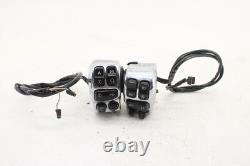 14-16 Harley Davidson CVO Road Glide Chrome Control Switch Pack set