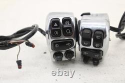 14-16 Harley Davidson CVO Road Glide Chrome Control Switch Pack set