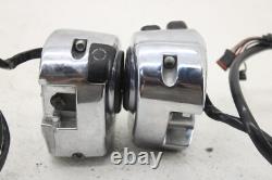 14-16 Harley Davidson CVO Road Glide Chrome Control Switch Pack set