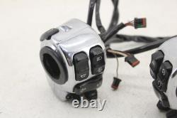 14-16 Harley Davidson CVO Road Glide Chrome Control Switch Pack set