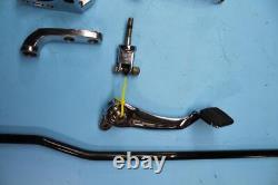 1409 01 Harley-davidson Dyna Forward Foot Control Brake Lever Linkage Bracket