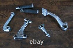 1991-2003 OEM Harley Davidson Sportster Stock Mid Controls with Foot Pegs Brackets