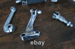 1991-2003 OEM Harley Davidson Sportster Stock Mid Controls with Foot Pegs Brackets