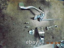 1991 2005 Harley Davidson Dyna Oem Chrome MID Controls With Mounting Hardware