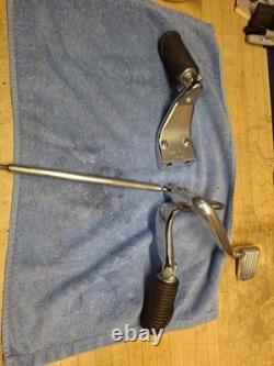 1991 2005 Harley Davidson Dyna Oem Chrome MID Controls With Mounting Hardware