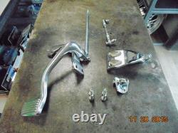 1991 2005 Harley Davidson Dyna Oem Chrome MID Controls With Mounting Hardware