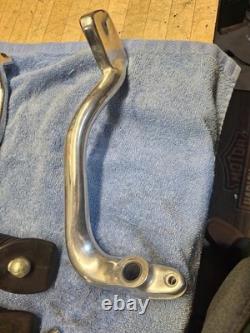 1991 2005 Harley Davidson Dyna Oem Chrome MID Controls With Mounting Hardware