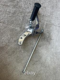 1993-2002 HARLEY DAVIDSON DYNA OEM CHROME FORWARD CONTROLS WithMOUNTING HARDWARE