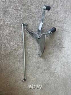 1993-2002 HARLEY DAVIDSON DYNA OEM CHROME FORWARD CONTROLS WithMOUNTING HARDWARE