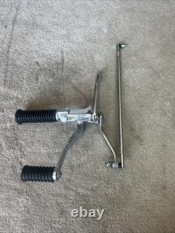 1993-2002 HARLEY DAVIDSON DYNA OEM CHROME FORWARD CONTROLS WithMOUNTING HARDWARE