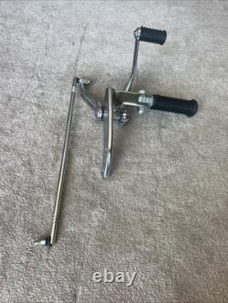 1993-2002 HARLEY DAVIDSON DYNA OEM CHROME FORWARD CONTROLS WithMOUNTING HARDWARE