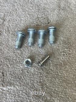 1993-2002 HARLEY DAVIDSON DYNA OEM CHROME FORWARD CONTROLS WithMOUNTING HARDWARE