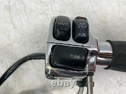 1996 Harley Davidson Dyna Softail Chrome Switch Housing Controls Buttons Grips