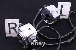 2000 Harley Softail CHROME Complete Left Right Hand Switch Control Set VIDEO