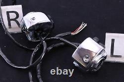 2000 Harley Softail CHROME Complete Left Right Hand Switch Control Set VIDEO