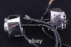 2000 Harley Softail CHROME Complete Left Right Hand Switch Control Set VIDEO