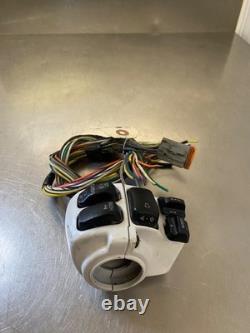2002 Harley Davidson E/G U/C FLHTCUI Left Hand Controls Switches (Horn) Assembly