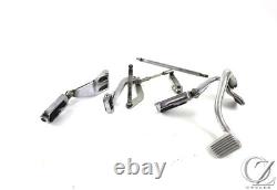2003 03 Harley FXD Dyna Super Glide Chrome OEM Mid Control Set