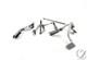 2003 03 Harley Fxd Dyna Super Glide Chrome Oem Mid Control Set