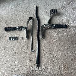 2003 2005 Harley Davidson Dyna Chrome Forward Controls With Mounting Hardware