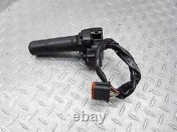 2003 Harley Road King Police FLHPI Right Handlebar Switch Throttle Control Grip