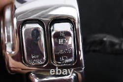 2005 Harley Softail CVO CHROME Hand Switch Control Button Housing Left Right Set