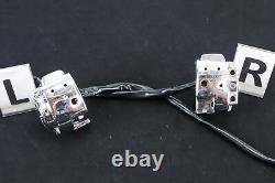 2005 Harley Sportster XL 883 CHROME Hand Switch Control Left Right Set TESTED