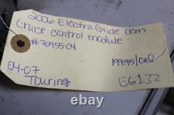 2006 Harley Davidson Electra Glide Oem Cruise Control Module 70955-04 Eg132