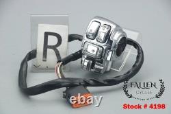 2006 Harley Electra Glide RIGHT Hand Control Switch Assembly CHROME #4198
