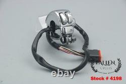 2006 Harley Electra Glide RIGHT Hand Control Switch Assembly CHROME #4198