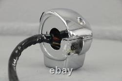 2007 Harley Electra Glide CVO Left Hand Switch Control CHROME