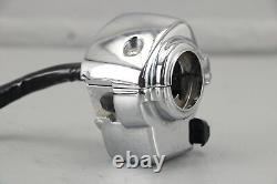 2007 Harley Electra Glide CVO Left Hand Switch Control CHROME