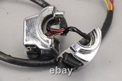 2007 Harley Electra Glide Ultra CVO Left Hand Control Switch Assembly CHROME