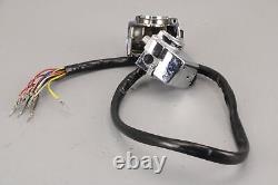 2007 Harley Electra Glide Ultra CVO Left Hand Control Switch Assembly CHROME