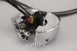 2007 Harley Electra Glide Ultra CVO Left Hand Control Switch Assembly CHROME