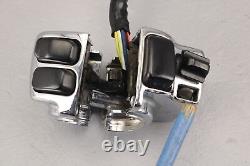 2007 Harley Electra Glide Ultra CVO Left Hand Control Switch Assembly CHROME