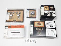 2008-2013 Harley-Davidson Touring FLHT FLHTC FLHX Chrome Handlebar Controls Kit