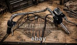 2009-2013 Harley Road King/ Fatboy Complete Handlebar Set with Controls & Switches