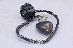 2010 Harley Softail Fatboy Left Hand Control Switch Turn Signal Assembly BLACK