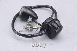 2010 Harley Softail Fatboy Left Hand Control Switch Turn Signal Assembly BLACK